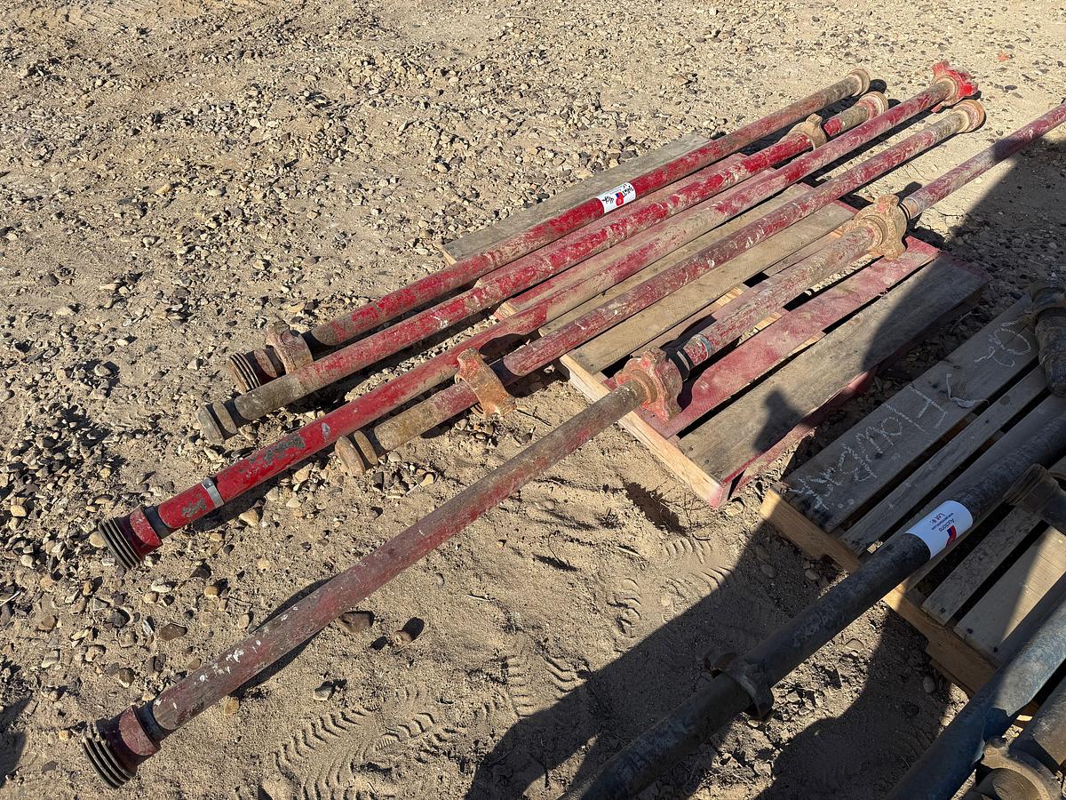 Used PALLET W/ (5 X $) JTS  VARIOUS LENGTHS 2” FIG 1502 15K WP FLOW IRON