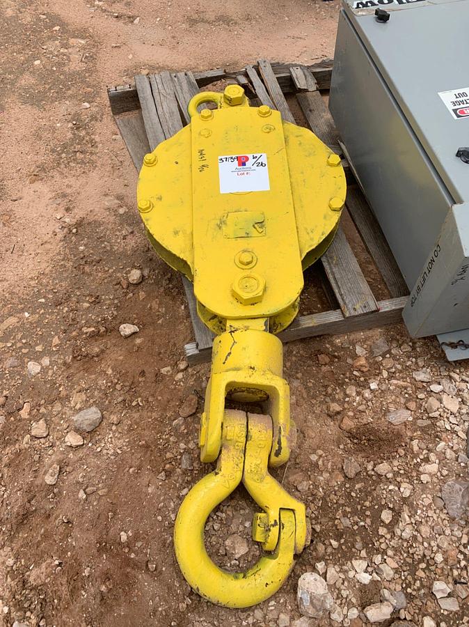 Used McKissick 26 Ton Block