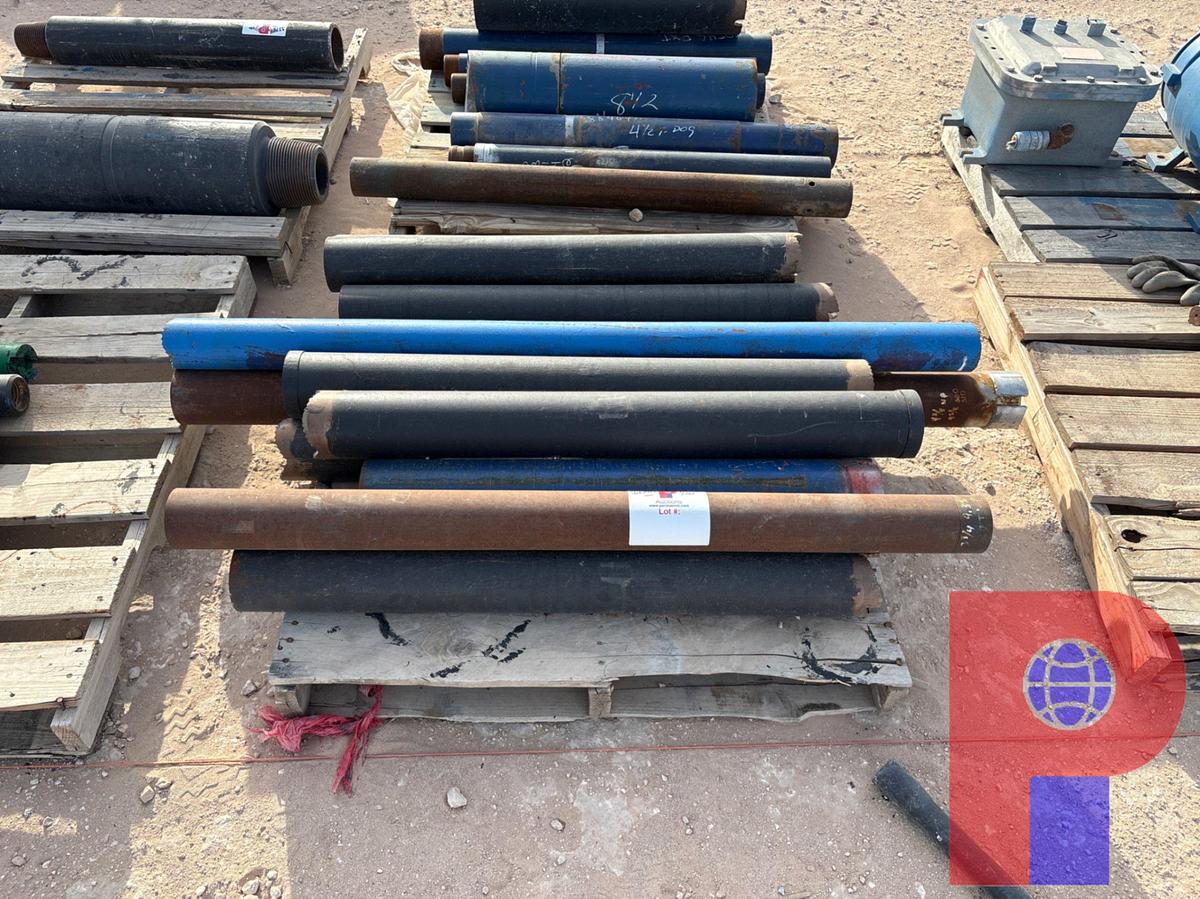 Used (12) assorted size wp shoes & extensions