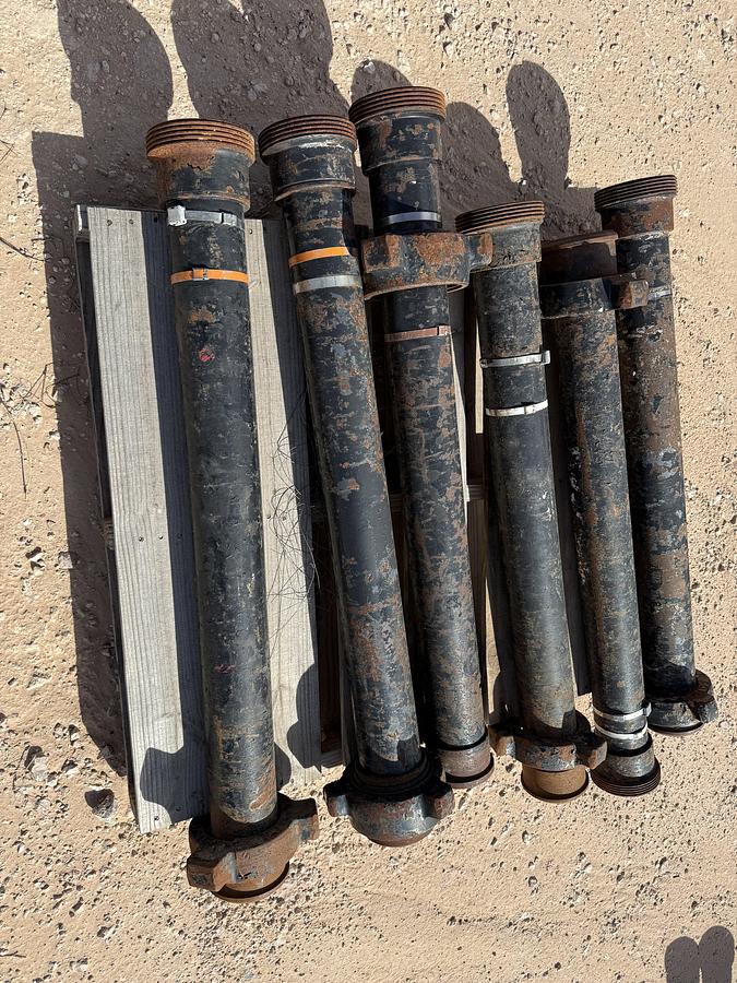 Used (40 X $) 7-PALLETS 4” X 4’L-6’L FIG 1002 10K WP FLOW IRON