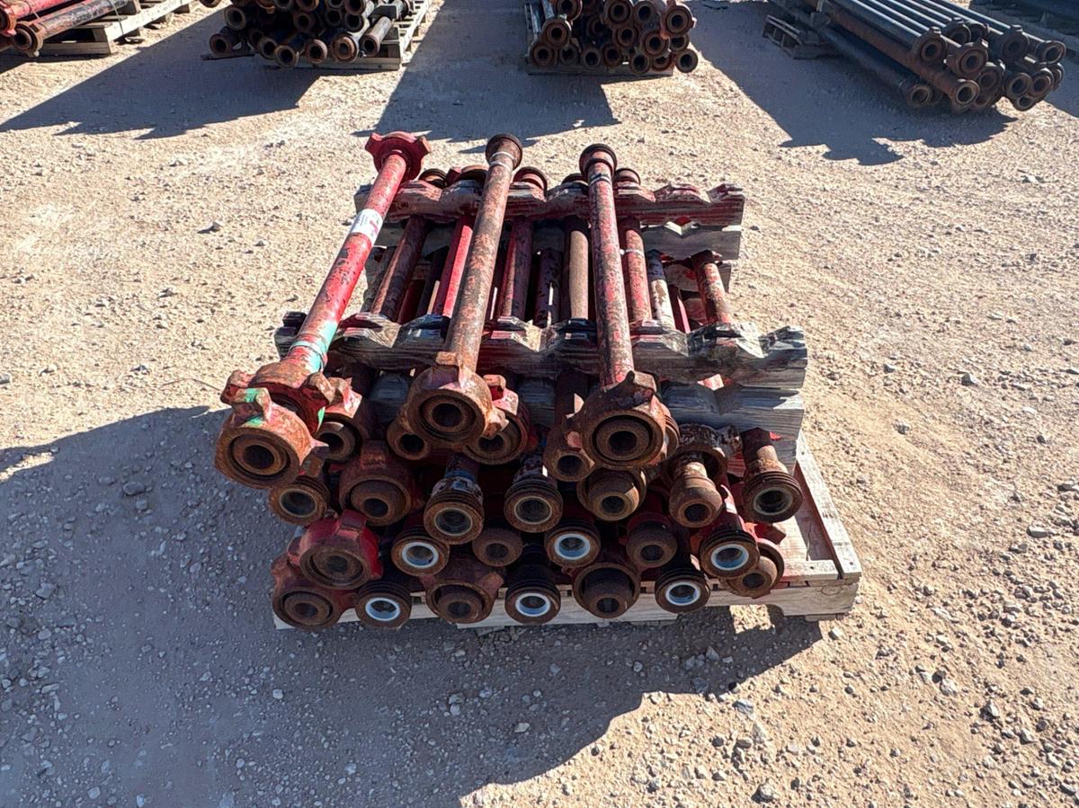 Used (28x$) (28jts) 2” x 4’ 1502 flow iron