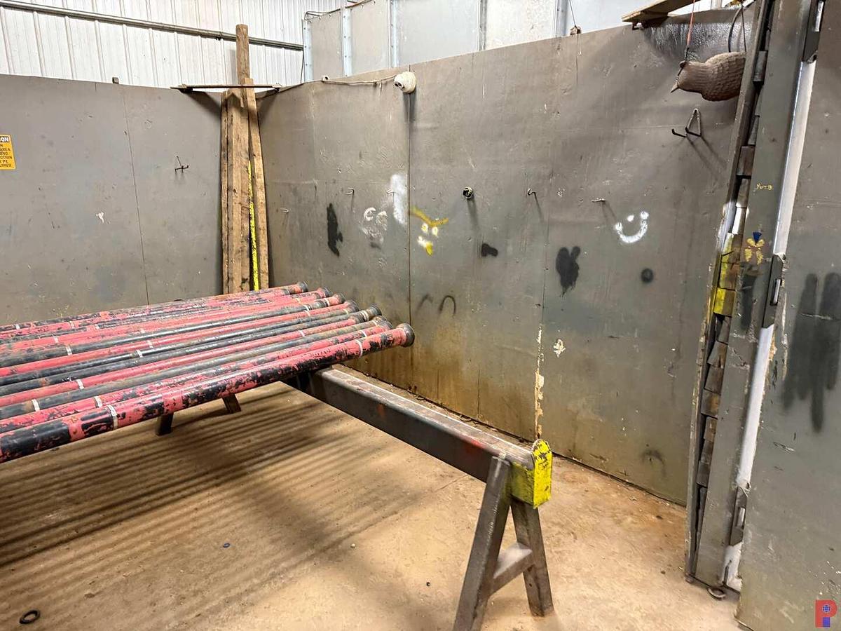 Used 16’L X 16’W X 8’H 25K WP RATED FLOW IRON INSPECTION TEST BOOTH