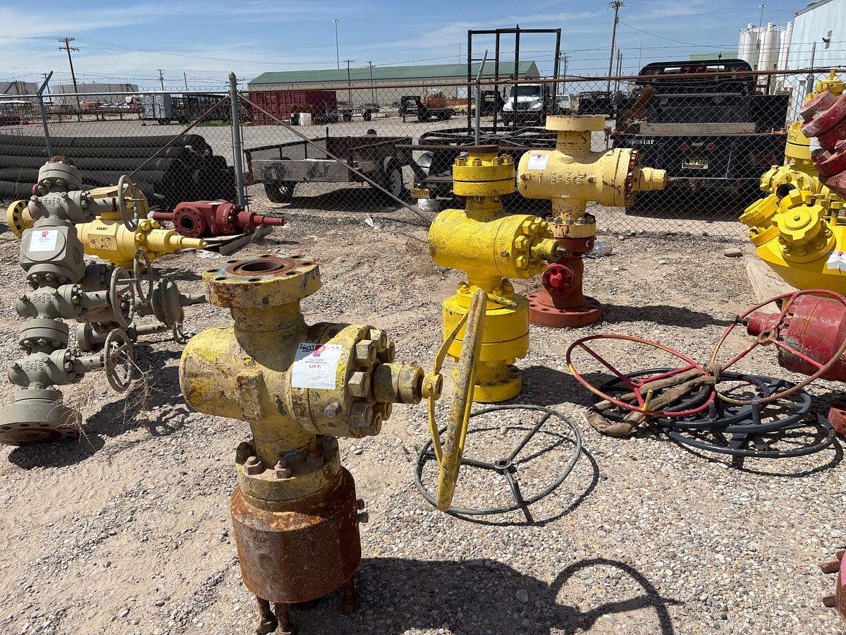 Used (2) 4-1/16” & (1) 7-1/16” 5K gate valves