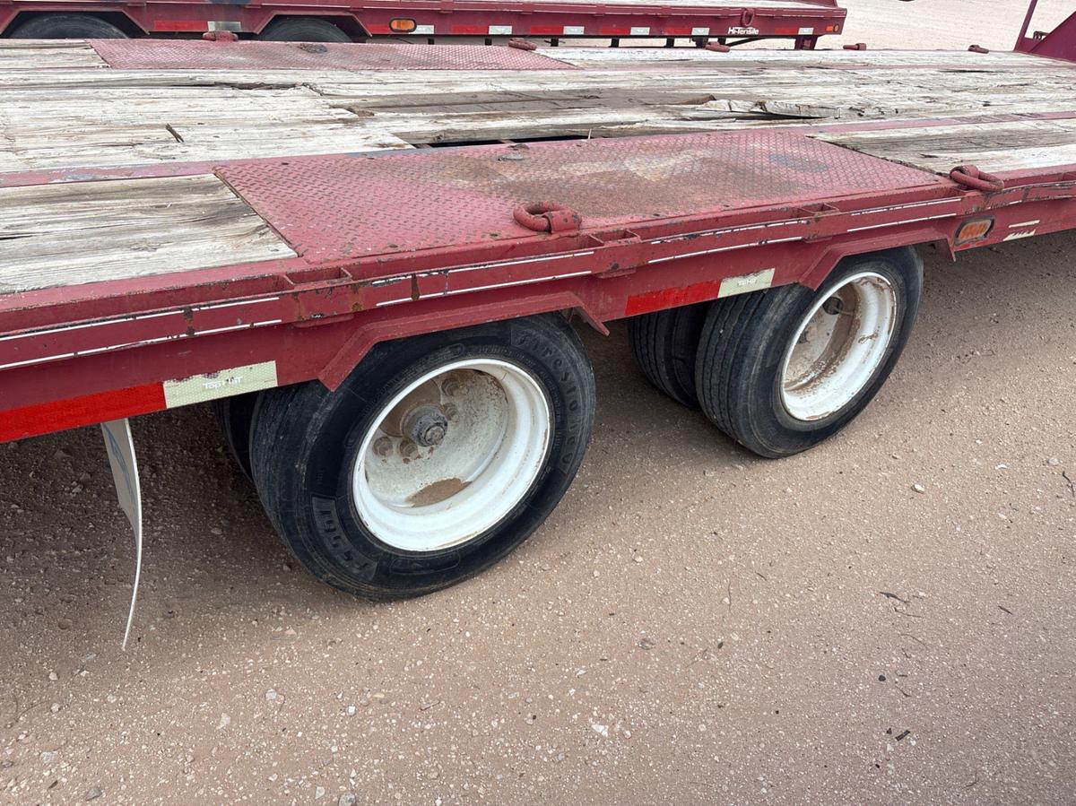 Used 2014 TOP HAT TRAILERS 30’ X 102” T/A GOOSENECK TRAILER