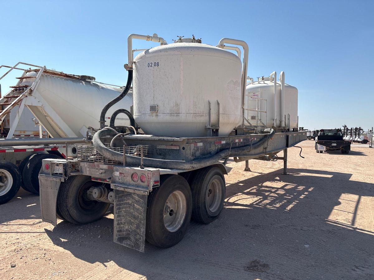 Used 1980 HALL 2-POD T/A DRY BULK TANK TRAILER