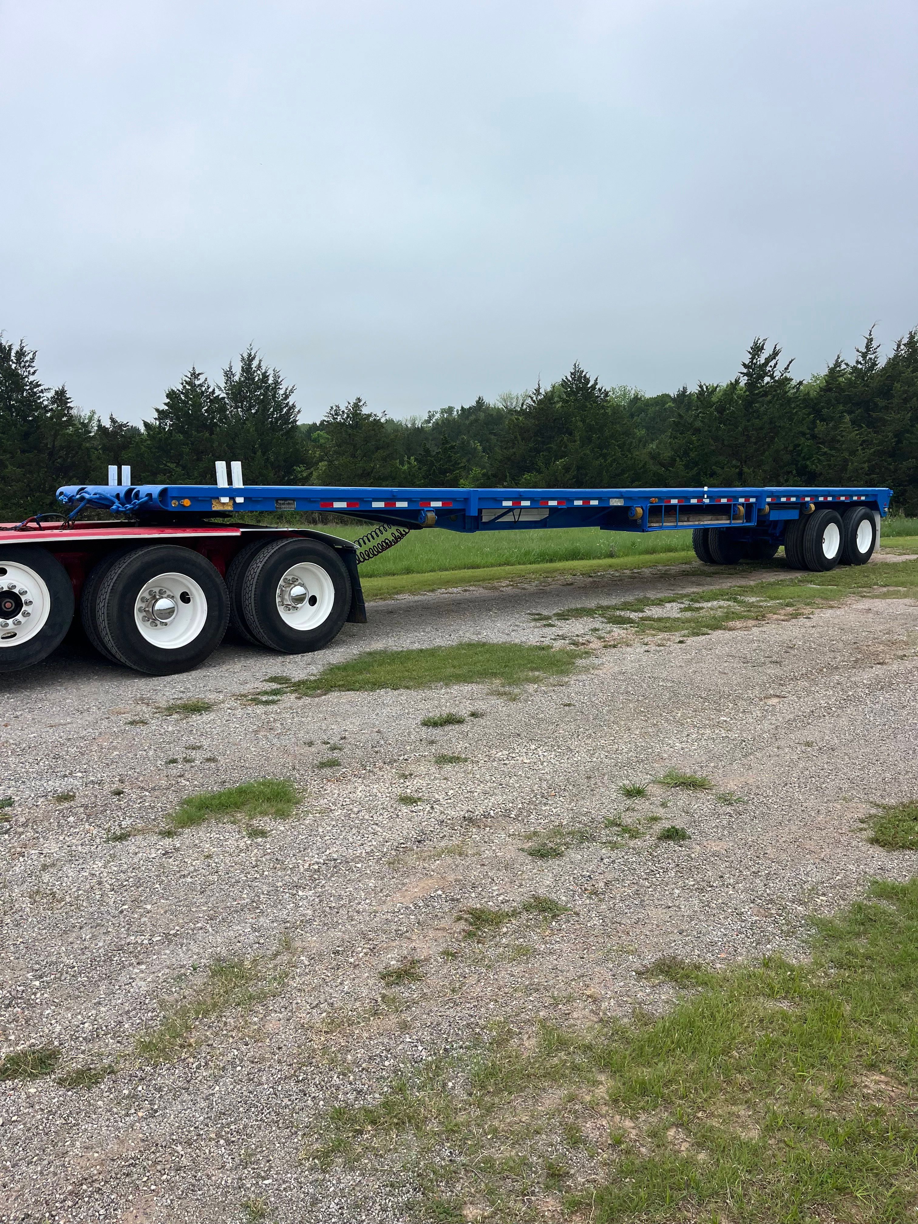 Used 1984 LUFKIN 8 'WIDE X 45 'LONG T/A OILFIELD FLOAT