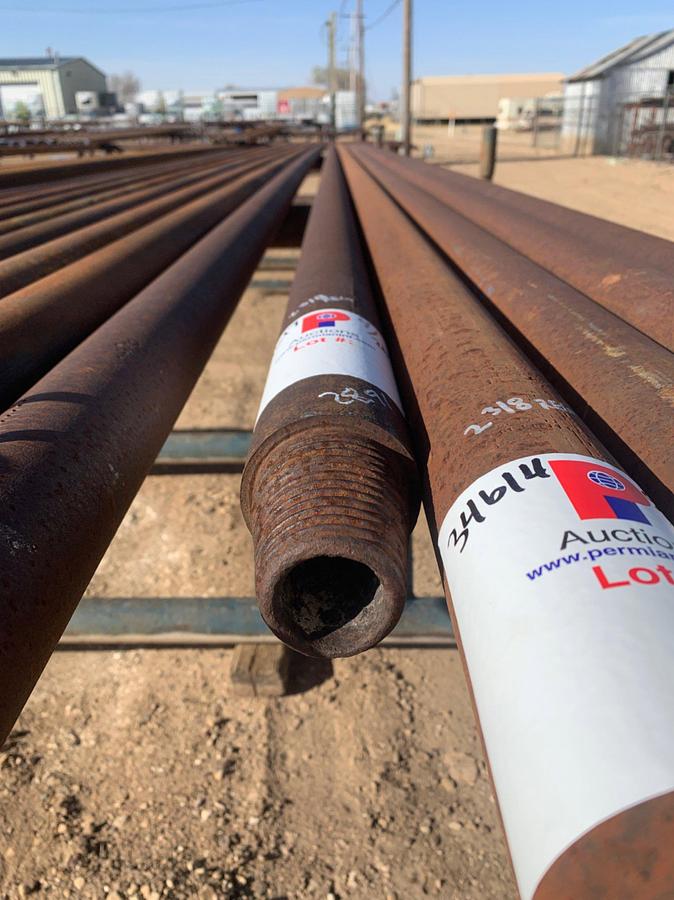 Used 2 7/8” OD x 1 3/8” ID  x 28.91’ L Slick Drill Collar w 2 3/8 REG Connections