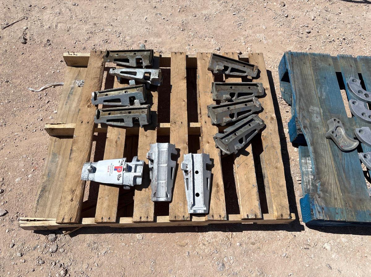 Used (3 pallets) of assorted YT, HYT, YC & HYC SLIP TYPE ELEVATOR PARTS