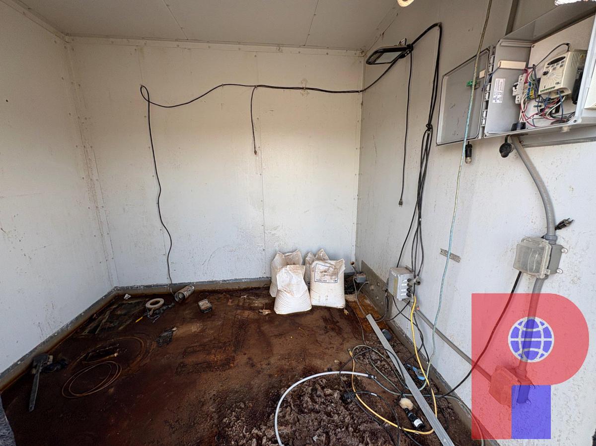 Used 10’L X 8’4”W X 9’8”H CHEM SHED