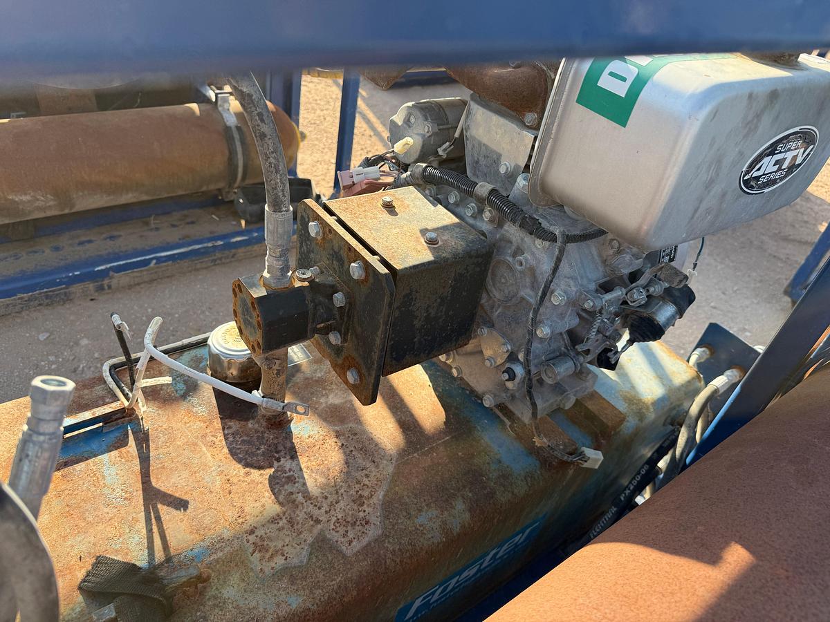 Used 3K WP 2-BOTTLE ACCUMULATOR NITROGEN BACKUP / TEST SKID P/B KUBOTA ACTV DIESEL ENGINE