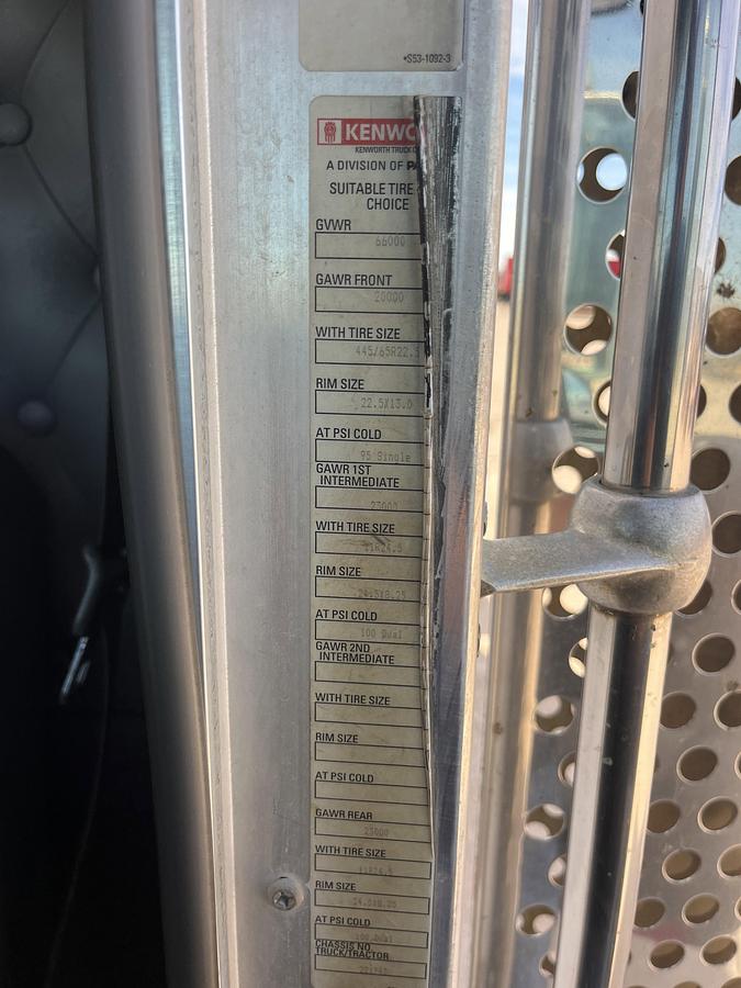 Used WEIR SPM 600-HP 15K WP TRIPLEX PUMP UNIT MTD ON 2008 KENWORTH T800 T/A TRUCK