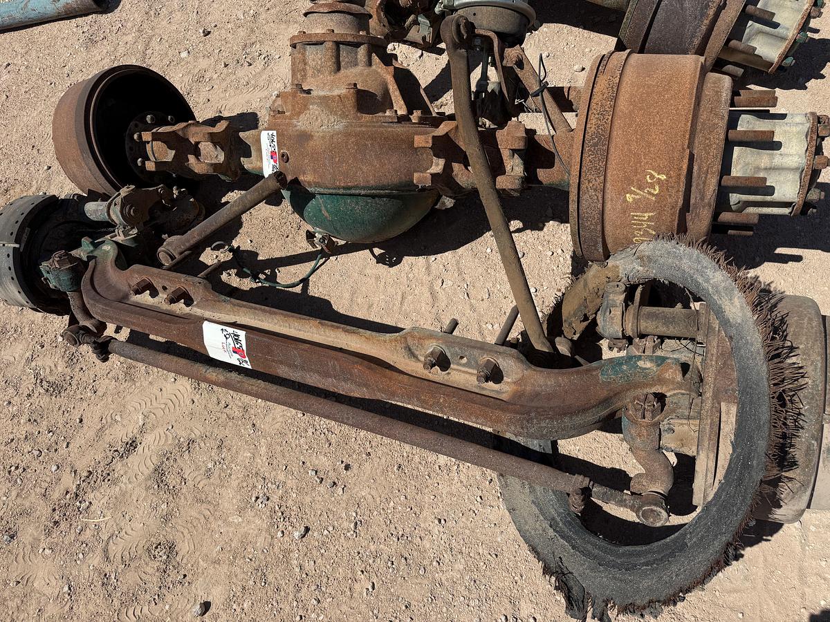 Used ROCKWELL RR23160 23K LBS 4.30 RATIO REAR REAR DIFF & BANJO HSG W/ HUBS & FRONT AXLE