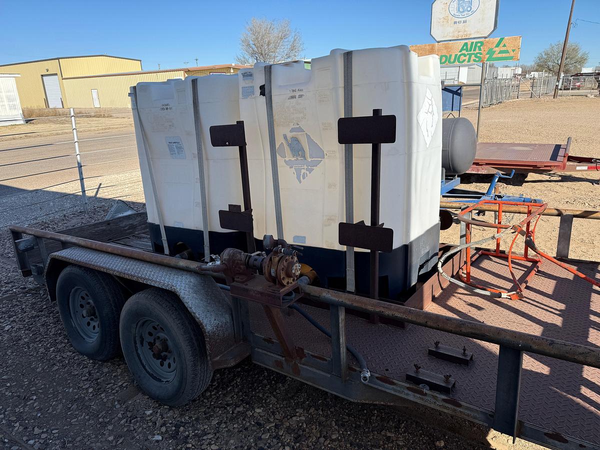 Used 2006 MAXEY TRAILERS 16' X 7' T/A BUMPER PULL UTILITY TRAILER