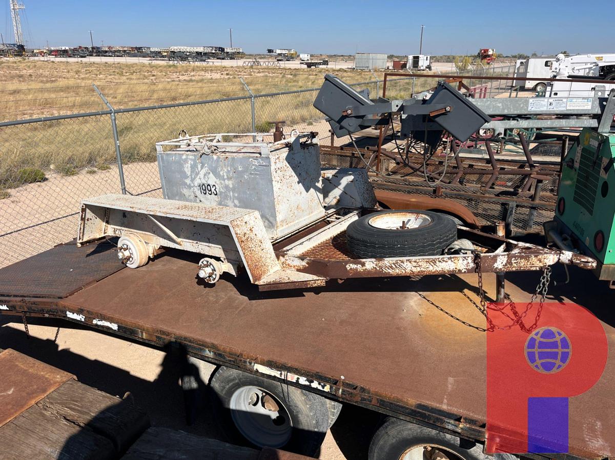 Used (2) SHOPBUILT BUMPER PULL FUEL TRAILERS