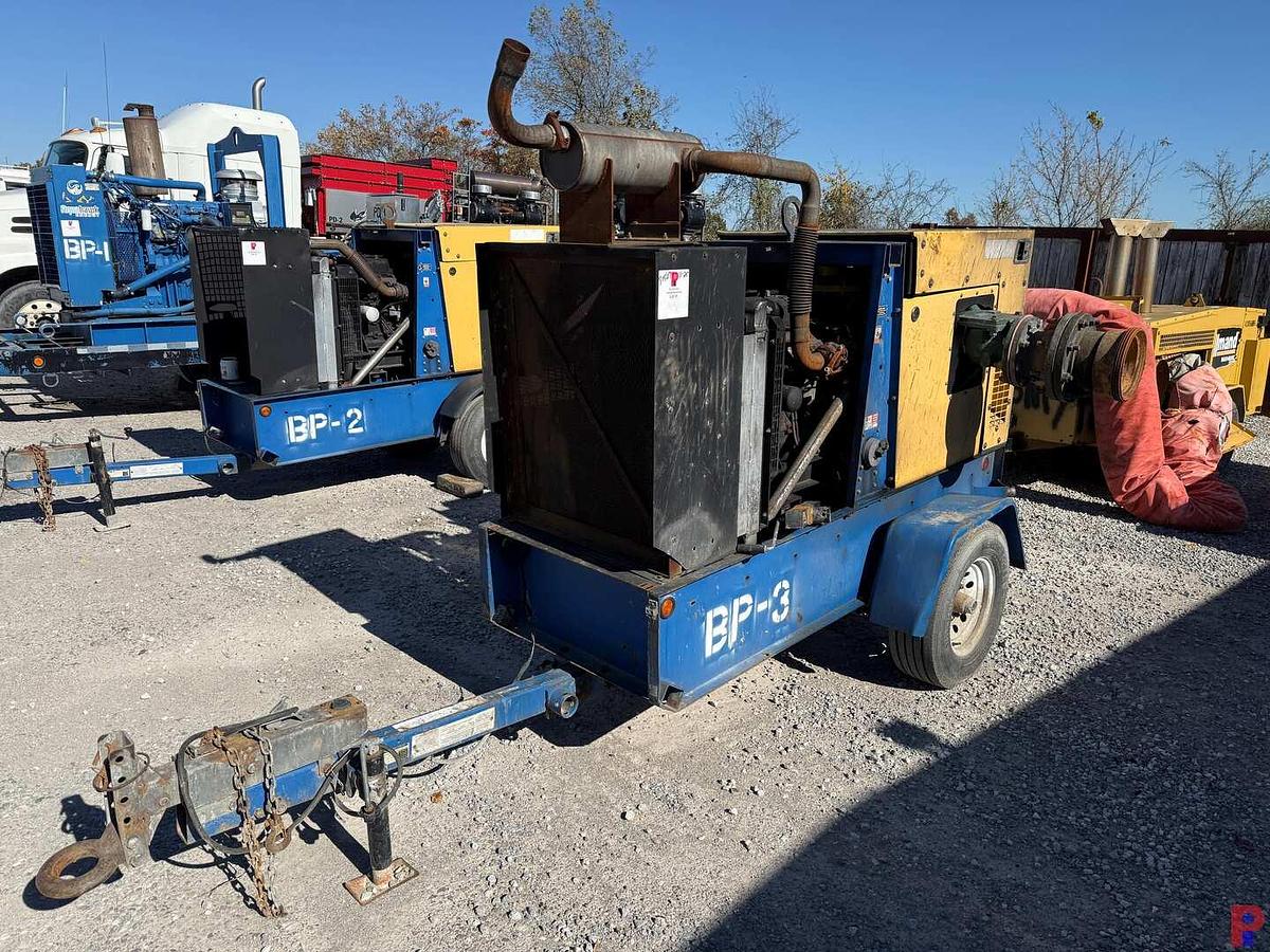 Used PIONEER 6X8X14 CENTRIFUGAL PUMP P/B JOHN DEERE 4024HF285 80 HP TOWABLE PUMP