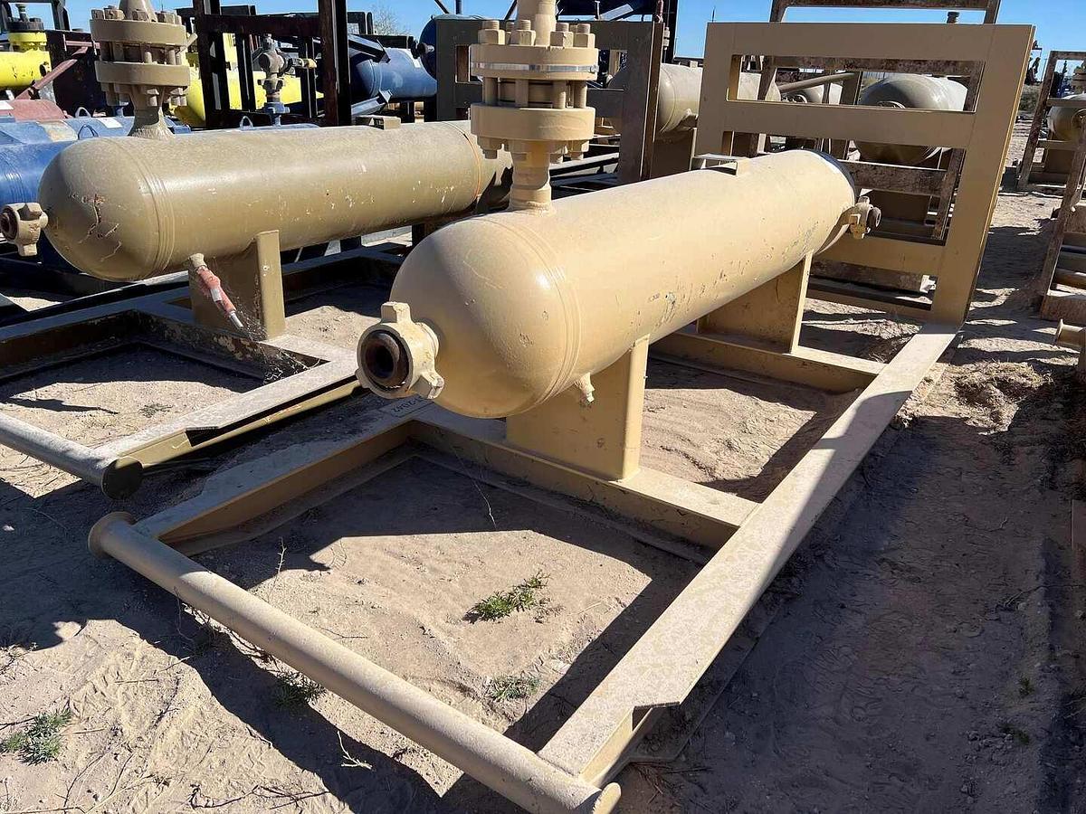 Used 20” X8’ 5800 PSI VERTICAL CYCLONIC SAND SEPARATOR