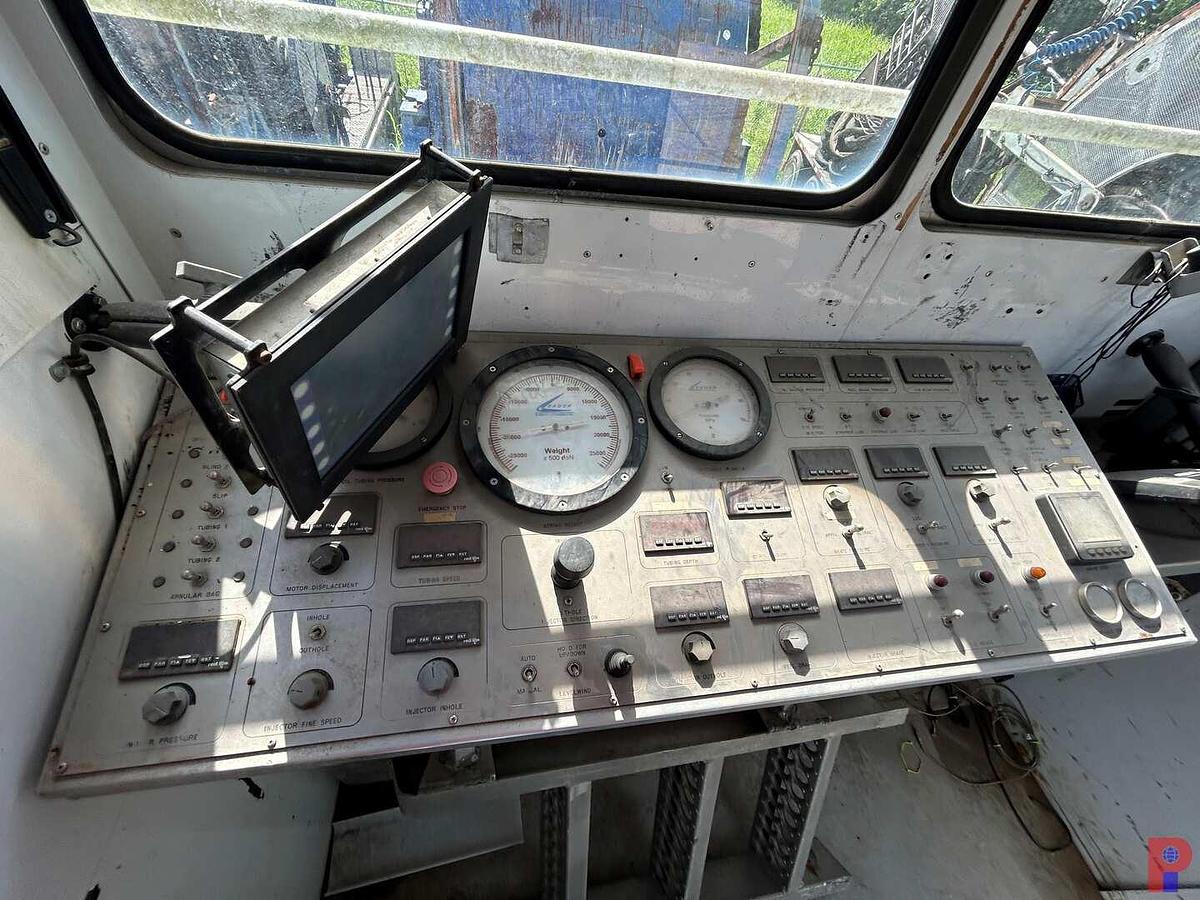 Used LEADER ENERGY COILED TUBING UNIT ON TRI AXLE TRAILER