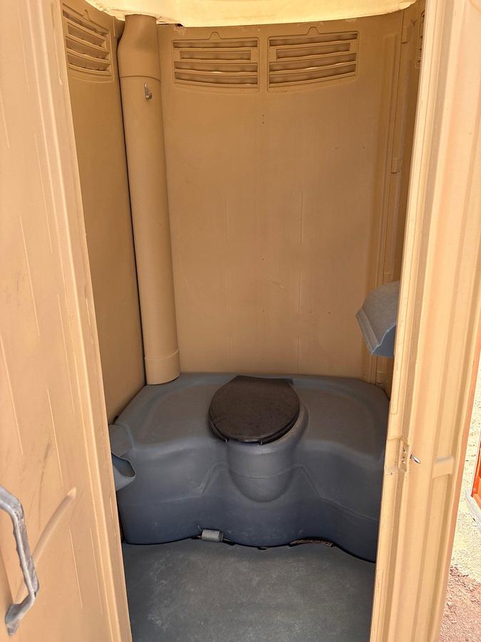 Used (6) portable toilets
