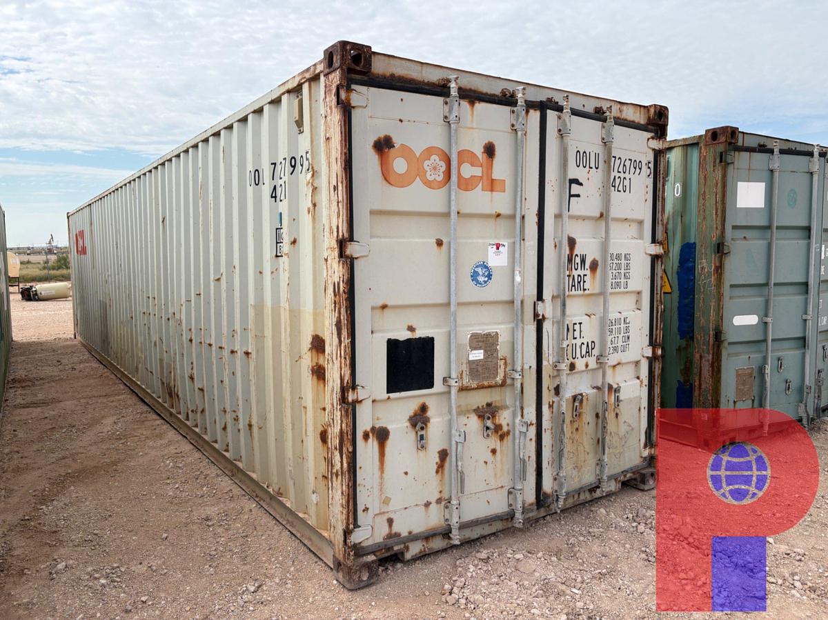 Used 40’ X 8’ X 8.5’ SEA CONTAINER