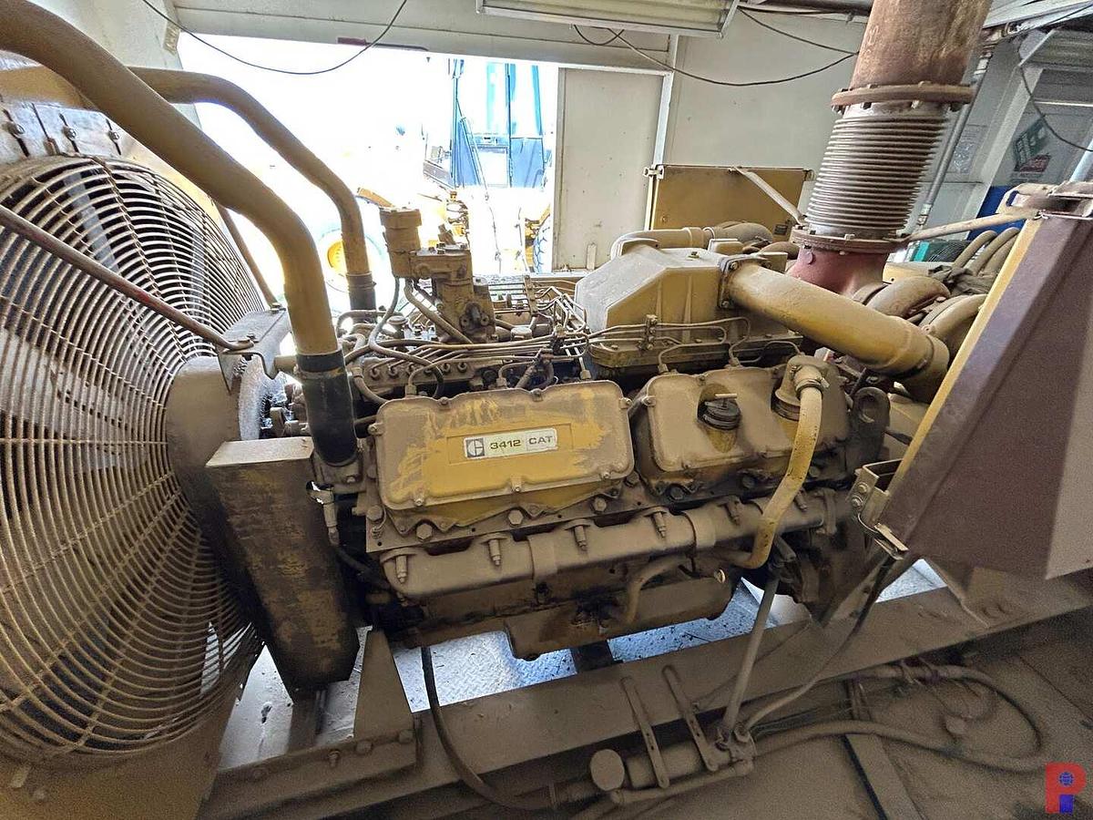 Used GENHOUSE W/ (2) 250 KW GENERATORS P/B CAT 3412 ENGINES