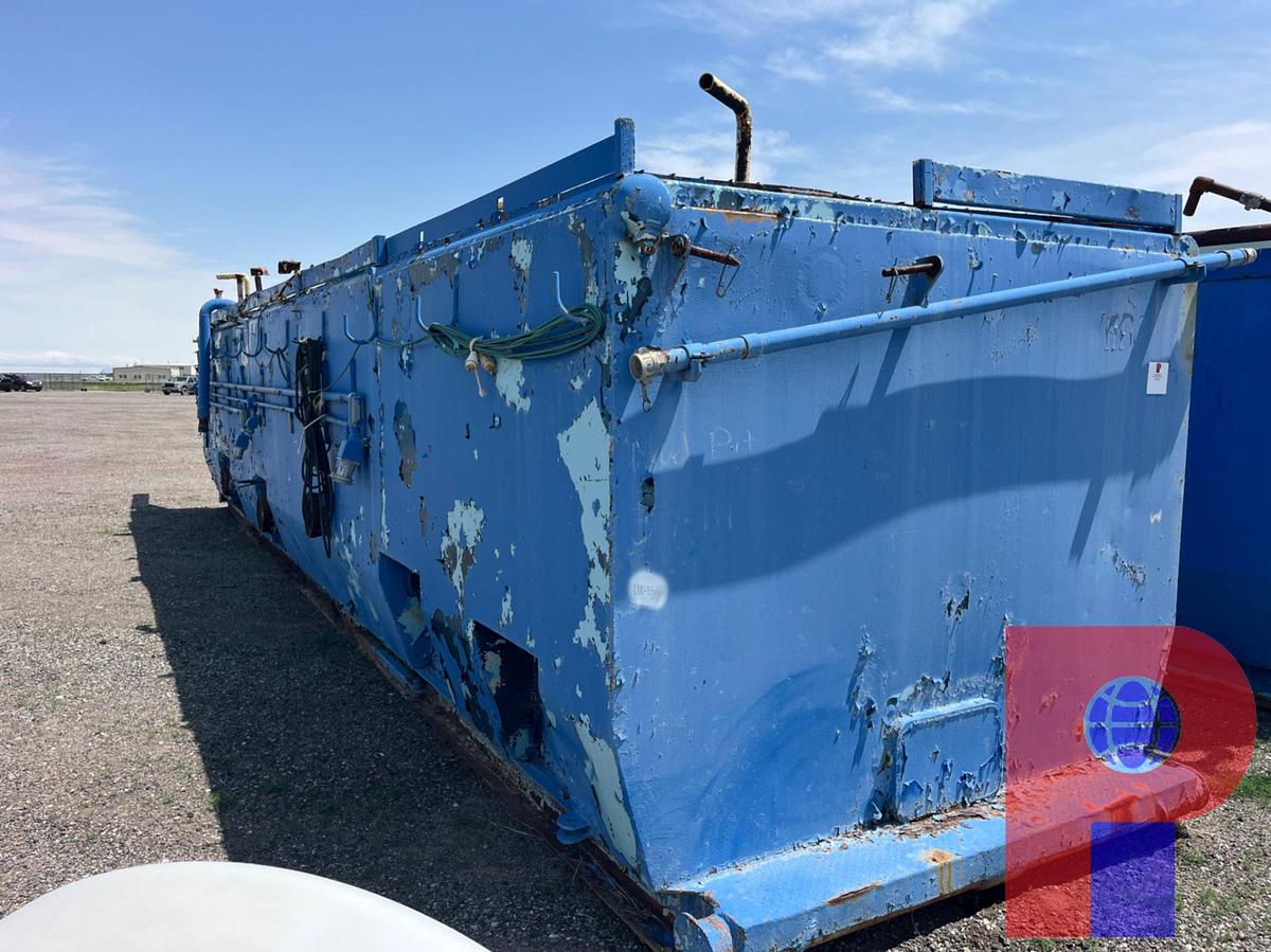 Used 42X10X10 3 COMP. MUD TANK