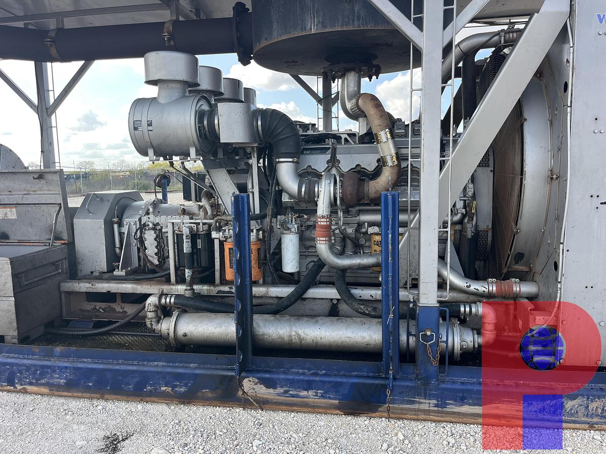 Used OFM 1,000 HP Triplex Well Service Pump P/B CAT C-32