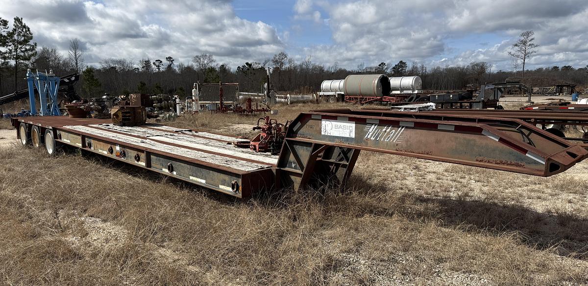 Used 2006 NUTTALL 40' X 102" 55-TON 3-AXLE NARROW NECK LOWBOY