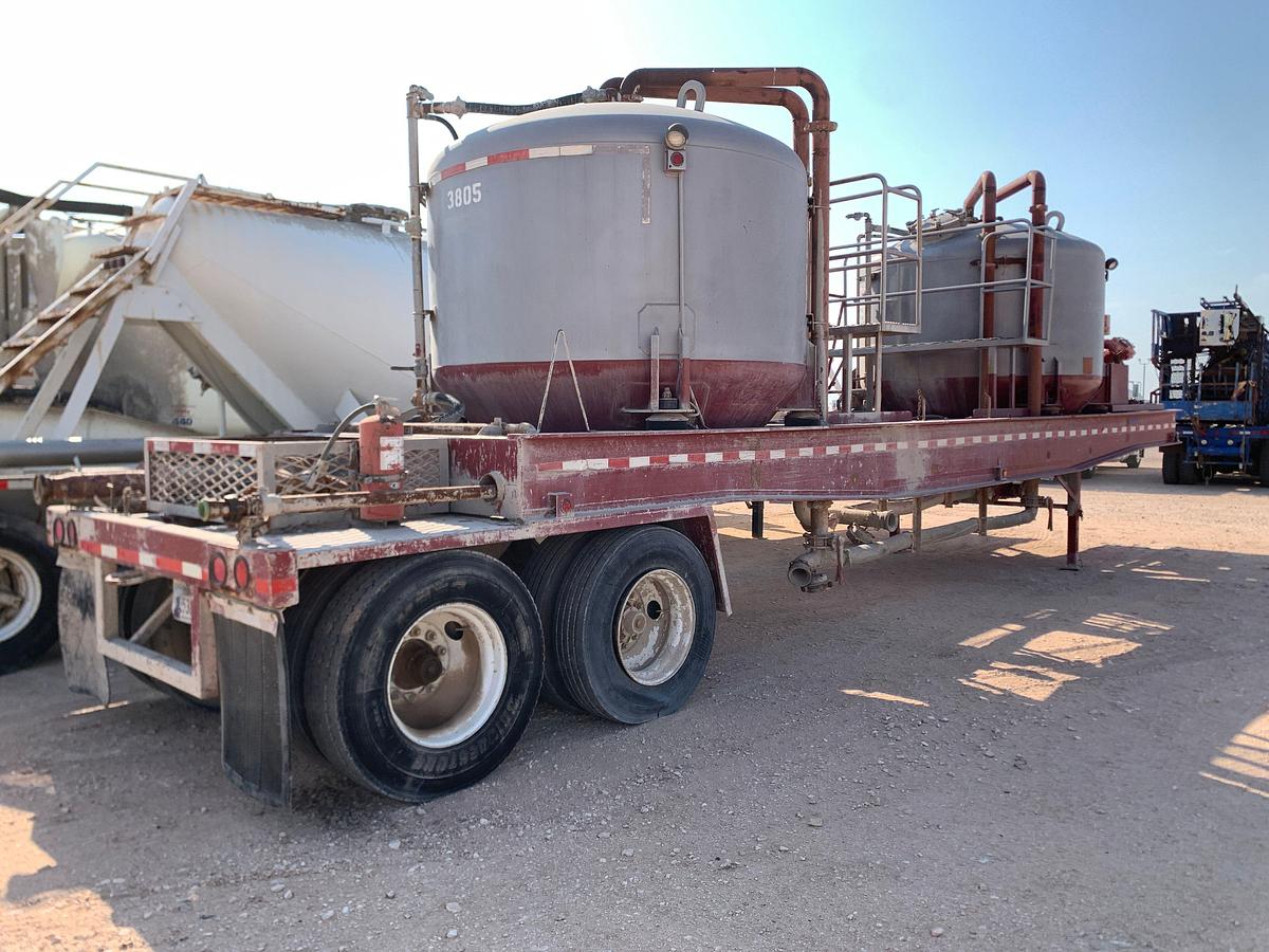 Used 2006 SUMI Dual pod t/a dry bulk tank trailer