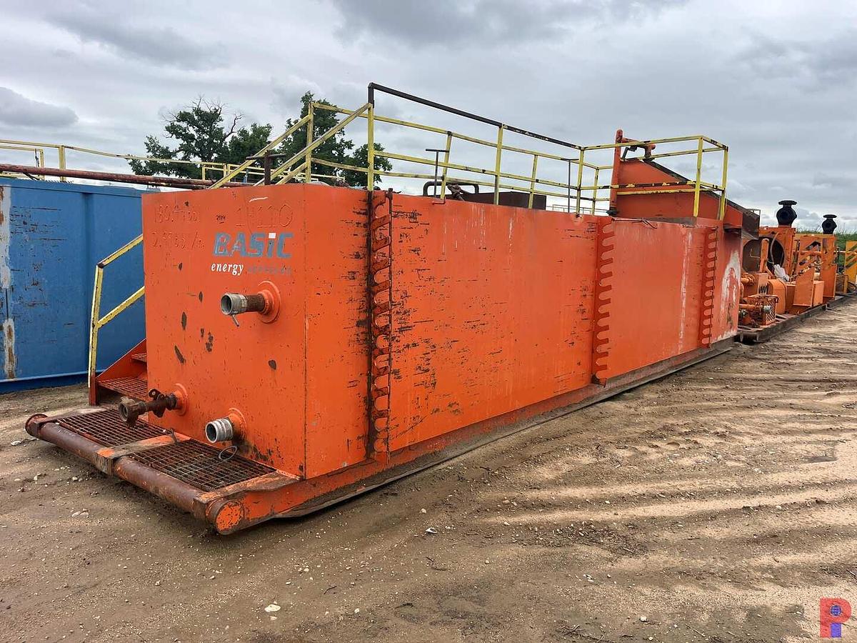 Used 32X8X5H -180 BBL REVERSE PIT
