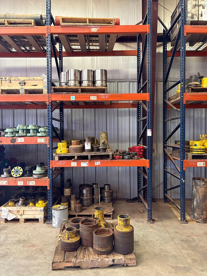 Used Contents of (4 shelves) w/ assorted casing packoffs, hangers, & pup jts