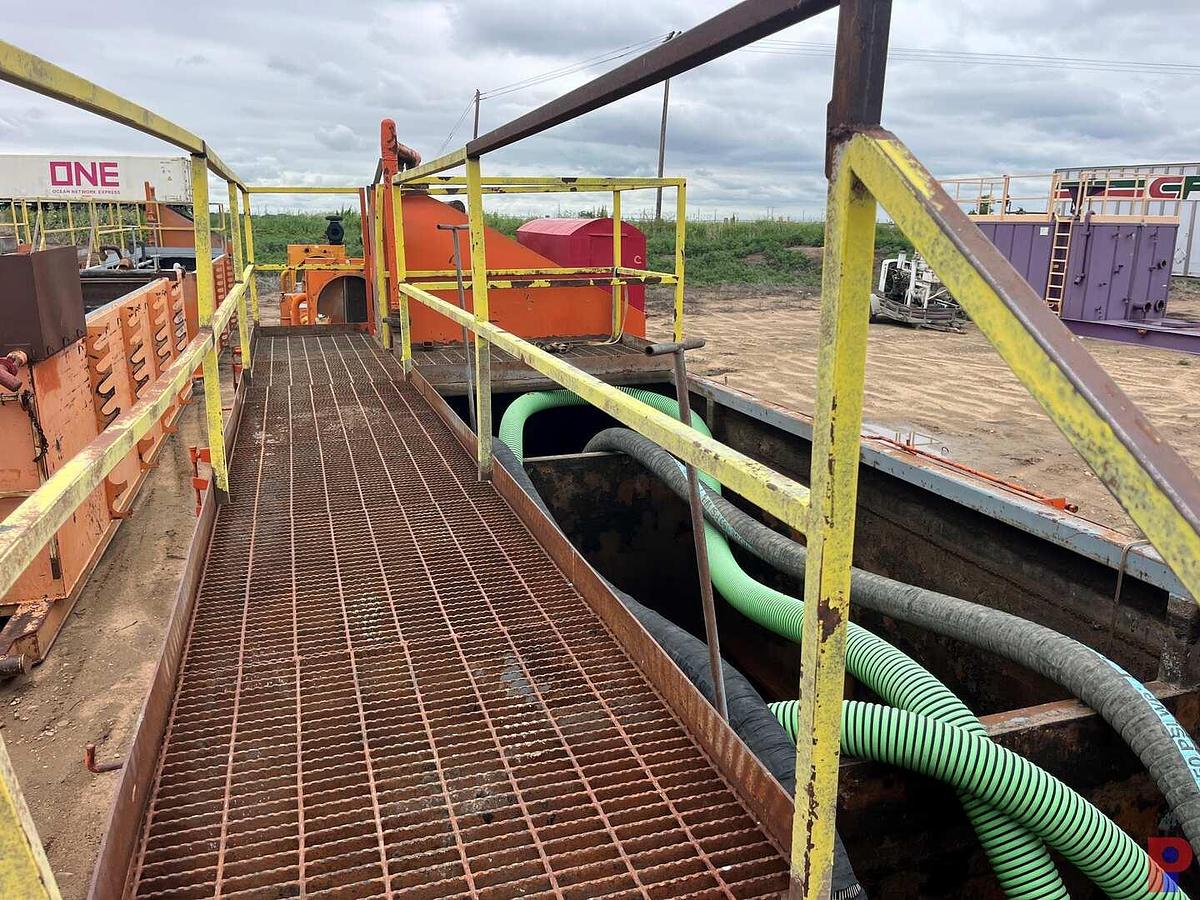 Used 32X8X5H -180 BBL REVERSE PIT