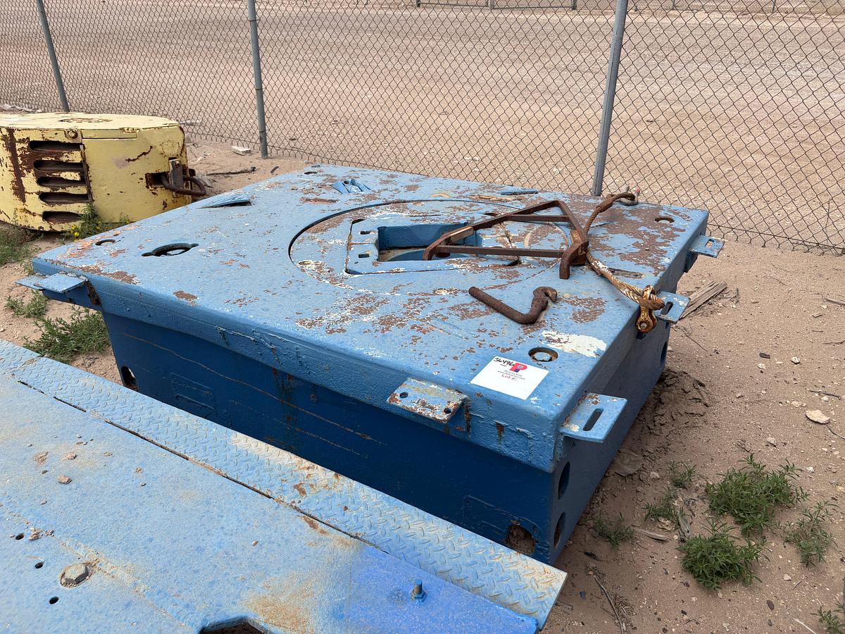 Used Continental Emsco T-2050 20.5” rotary table w/ split master bushing