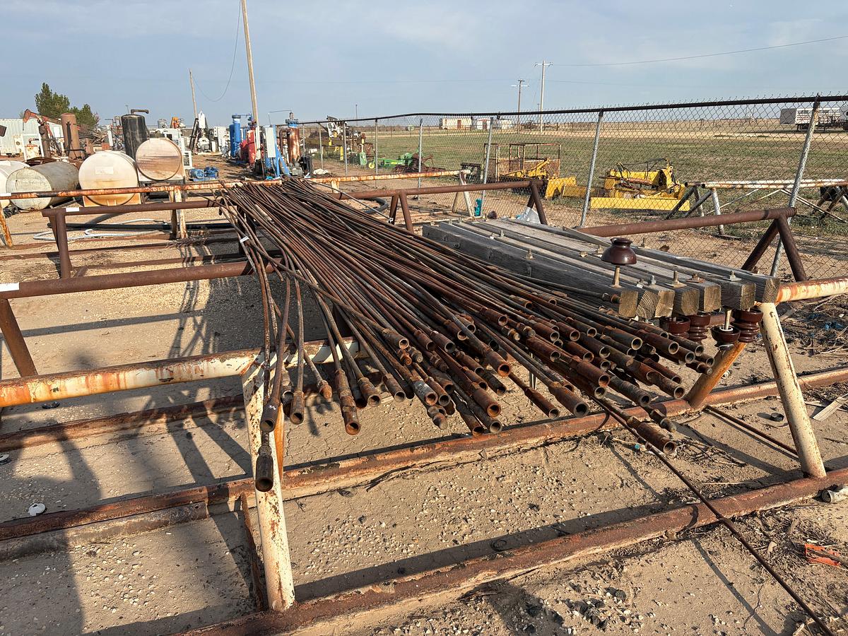 Used (100+) 3/4” sucker rods