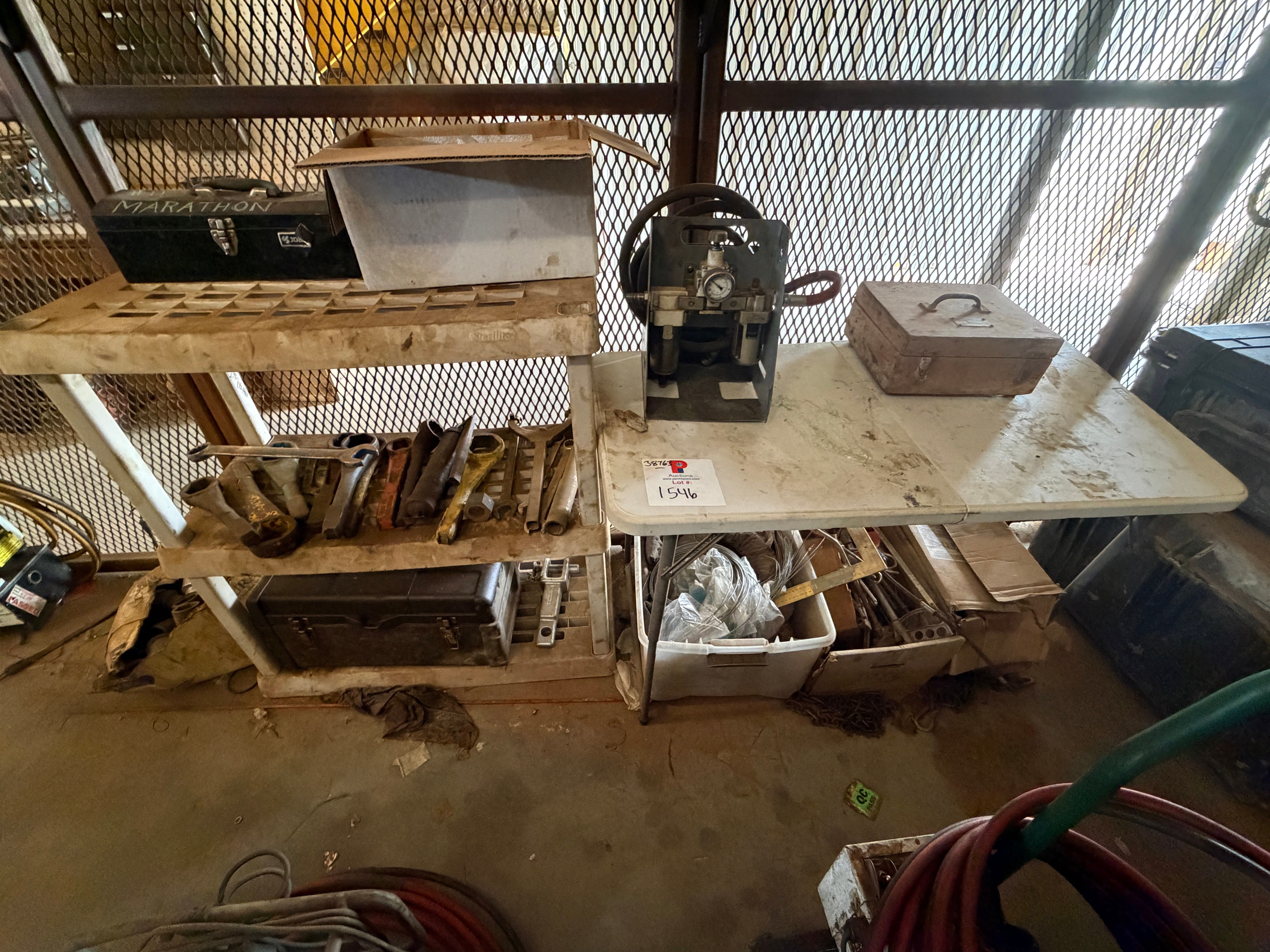 Used Lot of assorted hand tools, Dickson minicorder, tool boxes, etc.