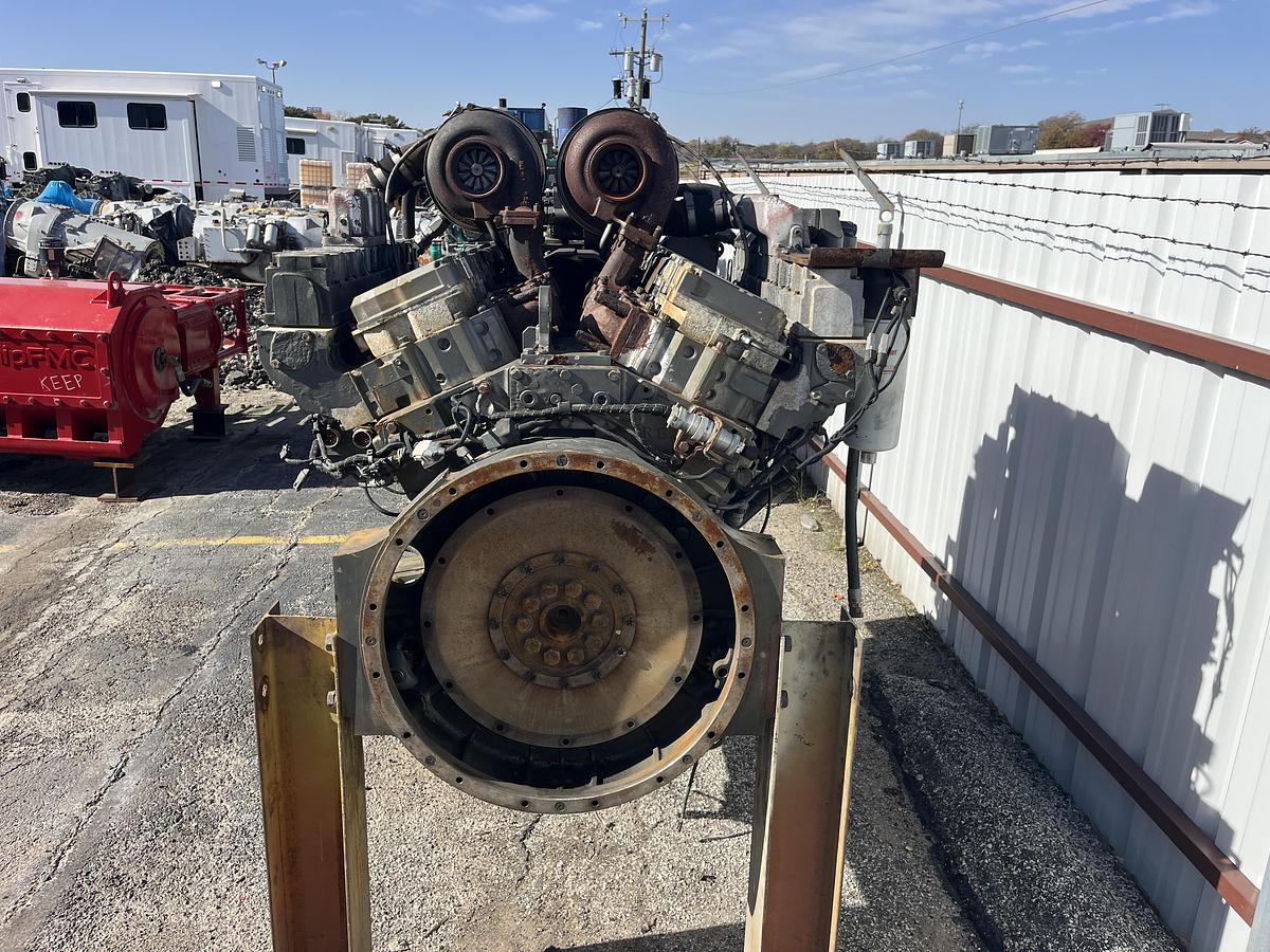 Used 2004 CUMMINS QST30-C 1350 HP CPL 8372 DIESEL PUMP ENGINE