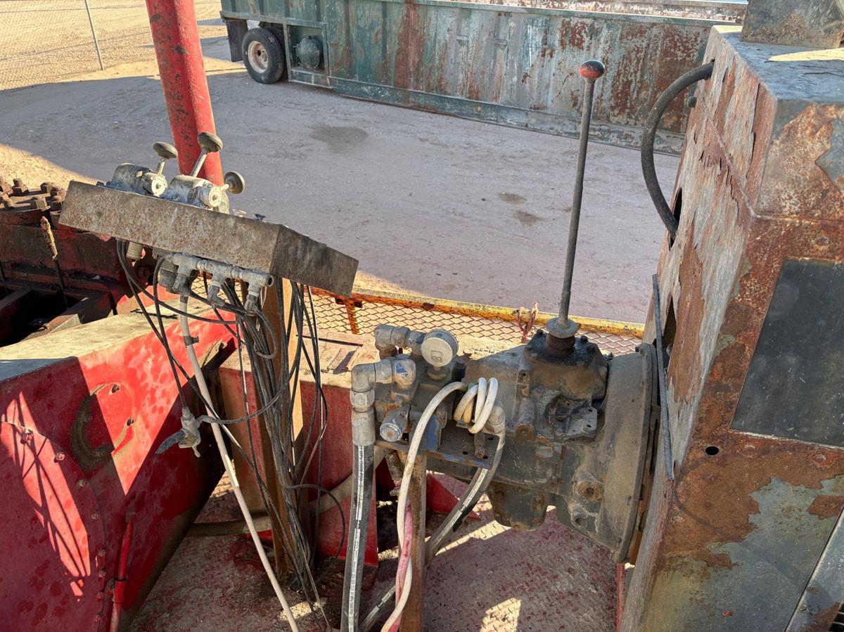 Used GASO TRIPLEX PUMP MTD ON 45’ T/A STEPDECK TRAILER