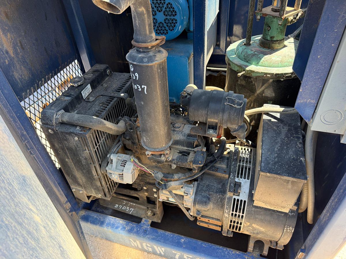Used SELF CONTAINED 20K WP GREASE INJECTION UNIT COMBO P/B 8.4-KW ISUZU DIESEL GENERATOR