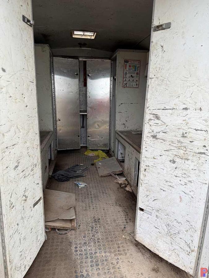 Used 2015 FOREST RIVER 12’ T/A BUMPER PULL CREW / DOGHOUSE TRAILER