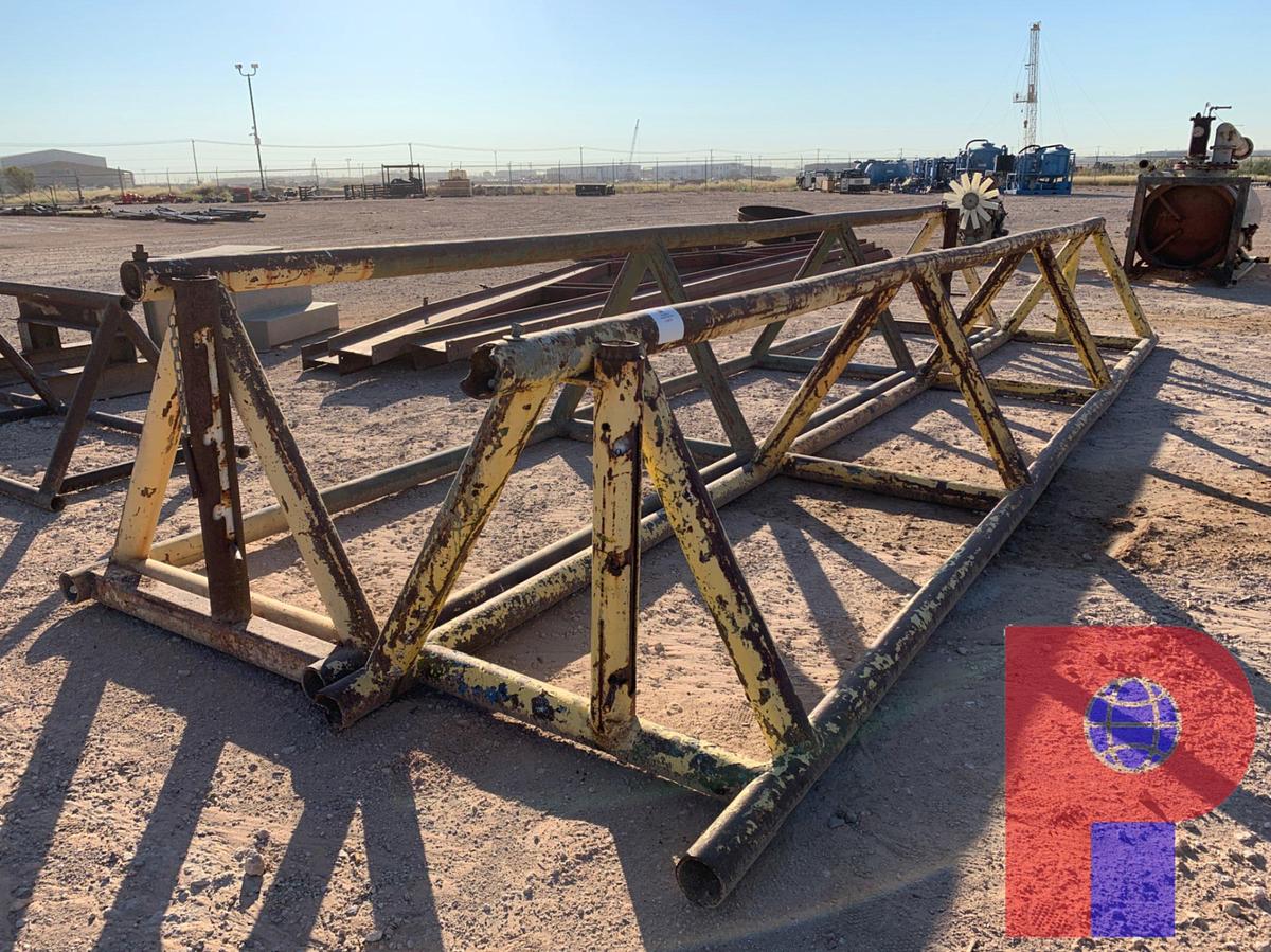Used (2X$) 26’ X 42” TRIANGLE PIPE RACKS