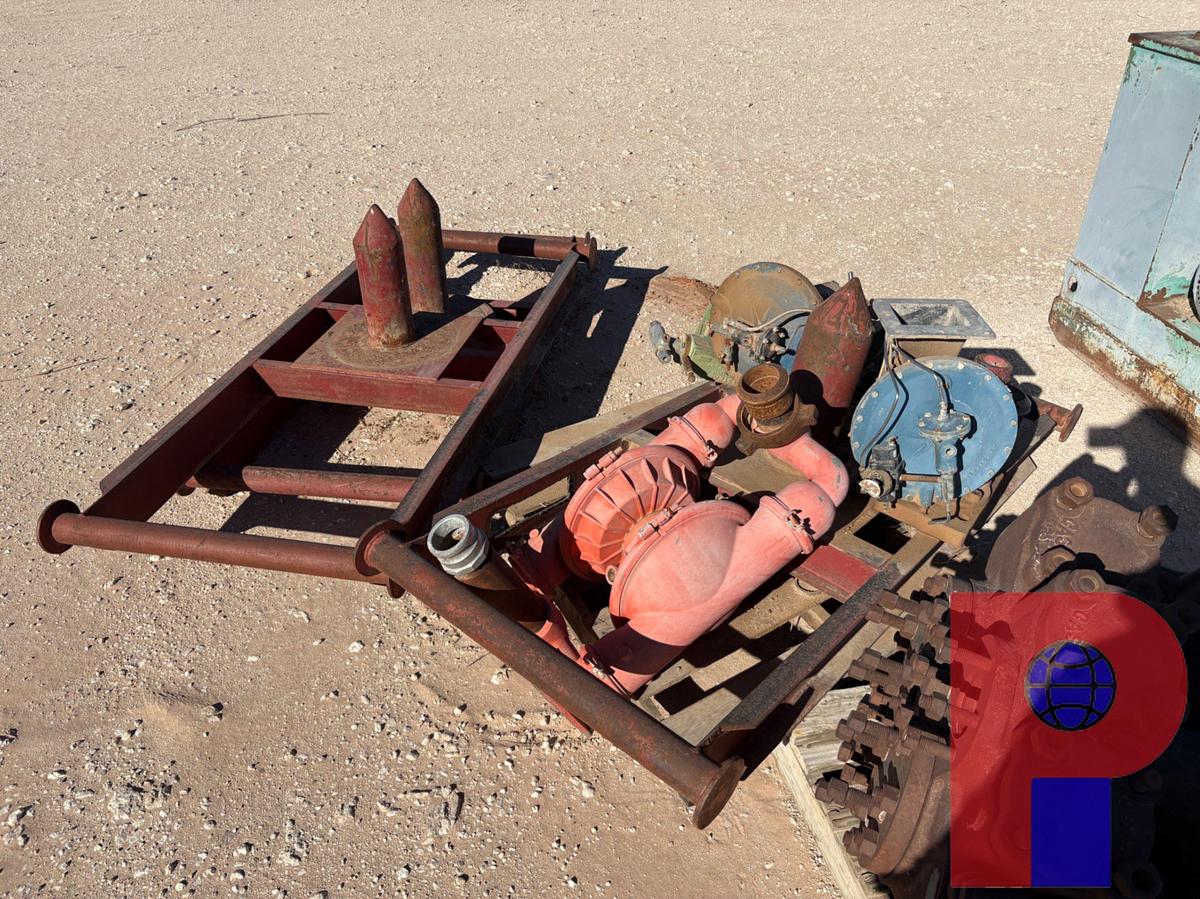 Used LOT W/ AUTOCRANE 3203 CRANE ARM, 125HP ELECTRIC MOTOR, (2) BOP TRANSPORT SKIDS, HPU, ETC…