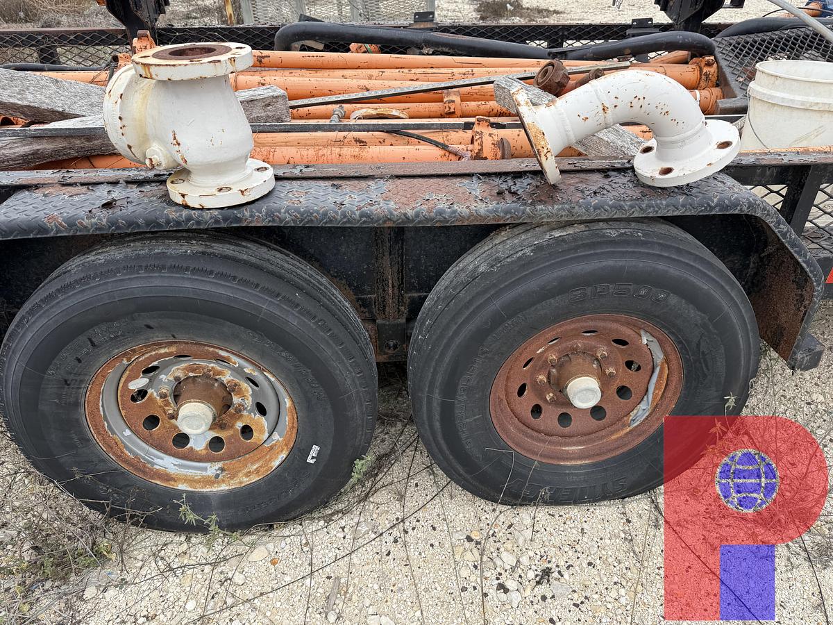 Used 2012 TRI-W 20’ T/A MONORAIL GOOSENECK TRAILER