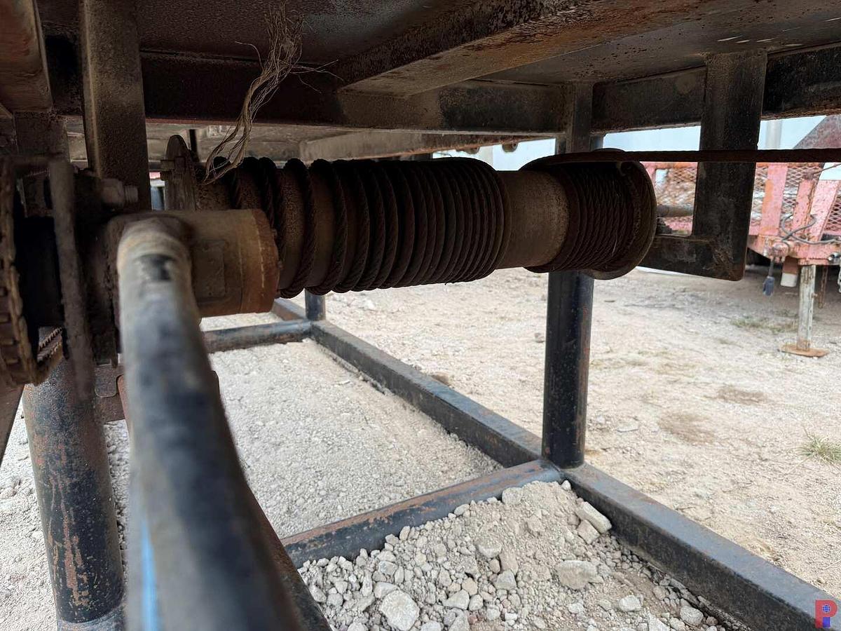 Used 40’L X 50”W X 45”H HYDRAULIC CATWALK SKIDDED