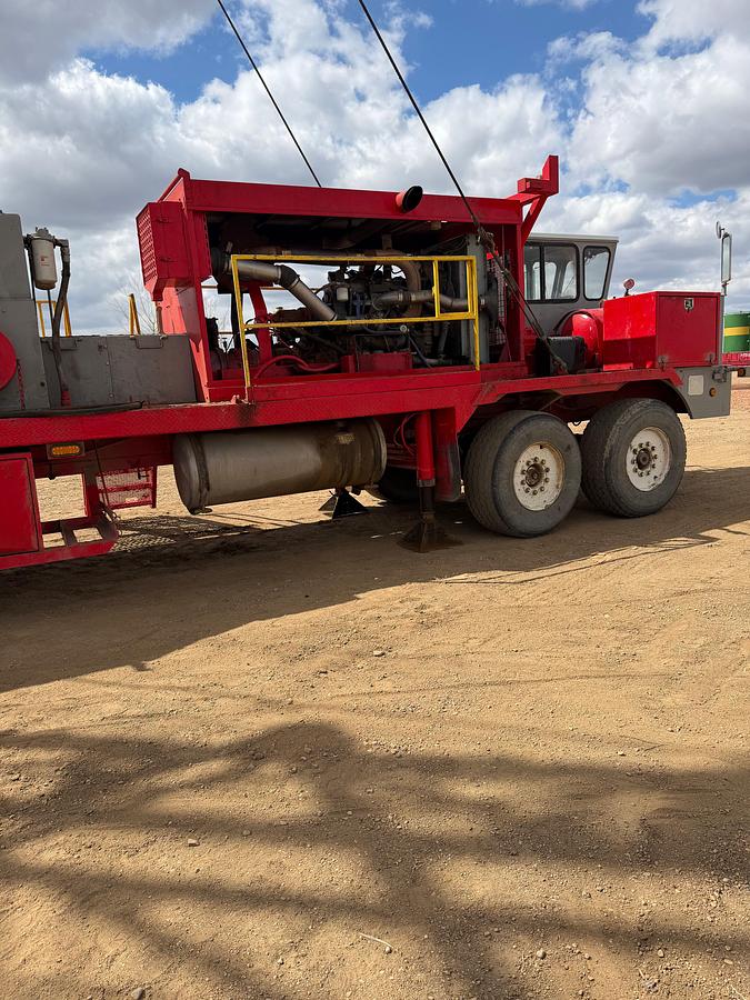 Used Refurbished 1982 Mainland Well Service Rod Rig, (Certified Block, 2025 CAT IV)