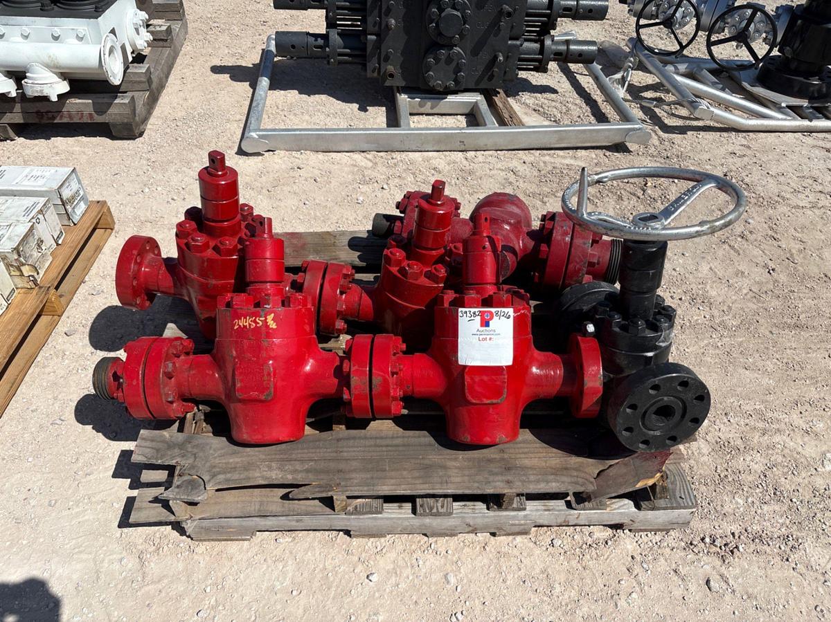 Used (6x$) 2-1/16” 10k gate valves