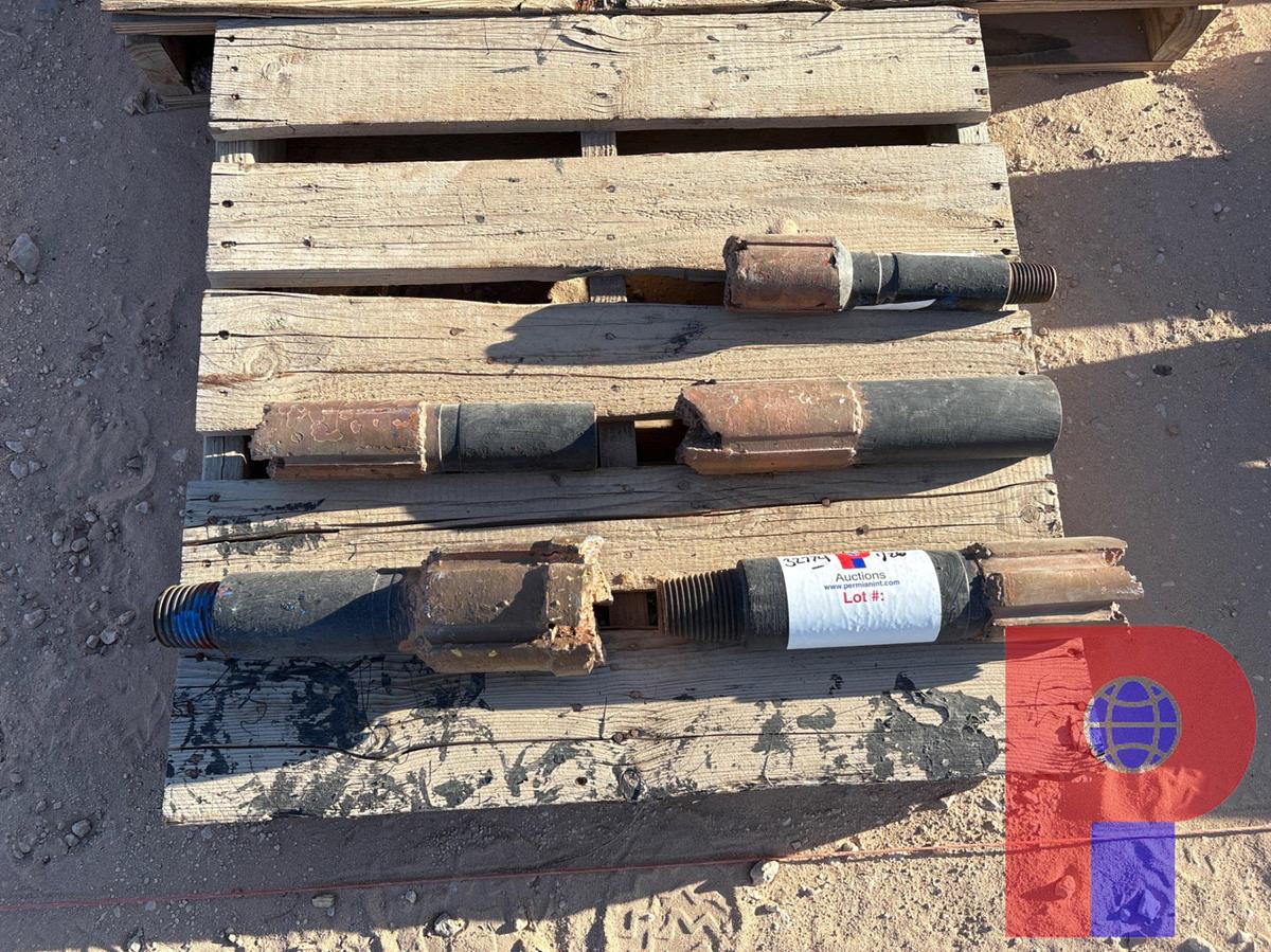 Used (5) assorted concave & piranha mills, 3” to 4-1/2”od