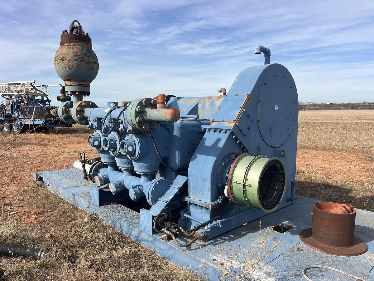 Used Gardner Denver Triplex Drilling Pump