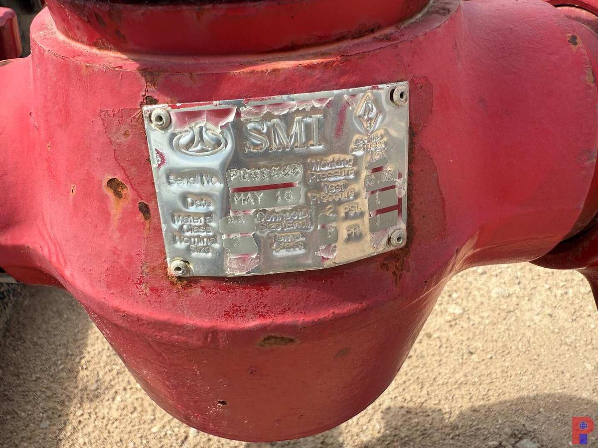 Used 2019 SMI 2" 15K PSI PLUG VALVE MANIFOLD SKIDDED