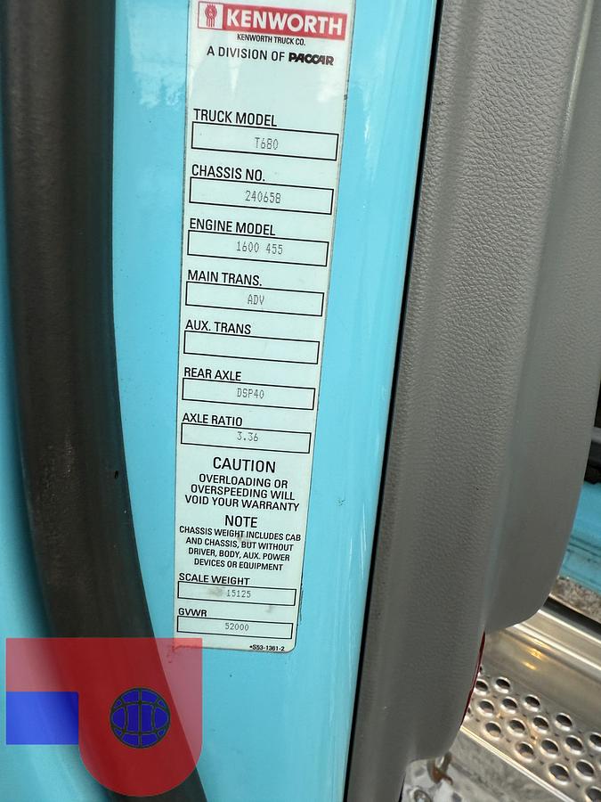 Used 2019 KENWORTH T680 T/A DUMP TRUCK