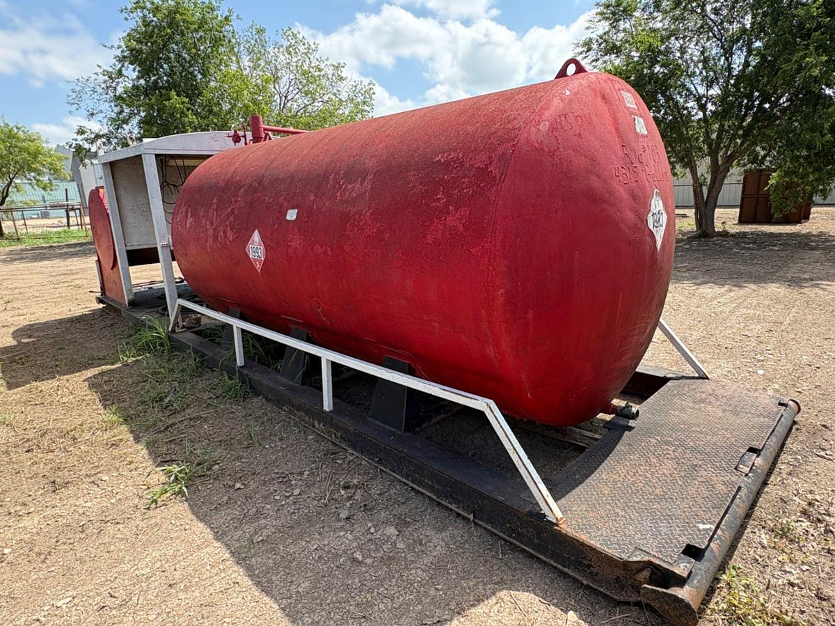 Used 31’ x 7’8” x 8’6” fuel & lube skid