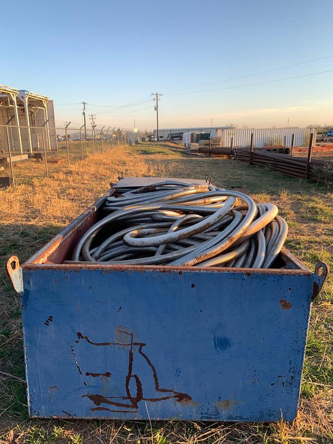 Used 15’ L x 5’ W x 3’ T Metal Tool Transport Basket